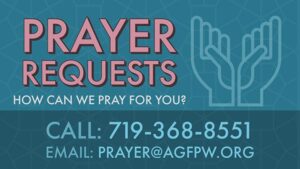Prayer Requests