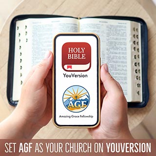 Make AGF your church on YouVersion Bible App