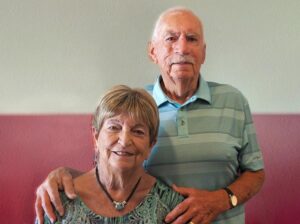Portrait photo of AGF Board Member, Beverly Halter, along with husband, Ed. 